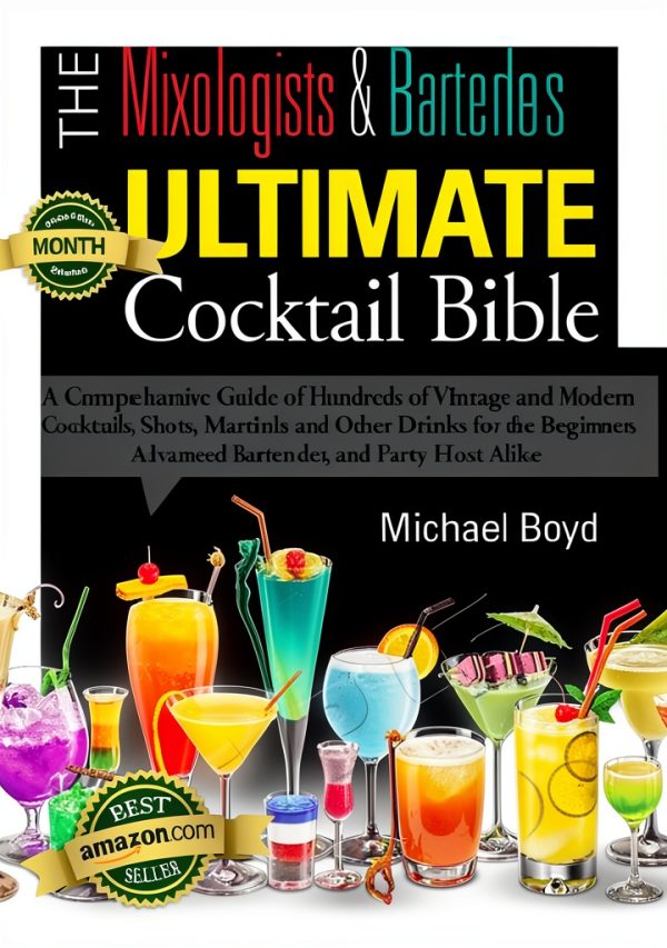 Cocktail Recipes Kindle Book by Mixology Press 90-Minute Cookbook-0
