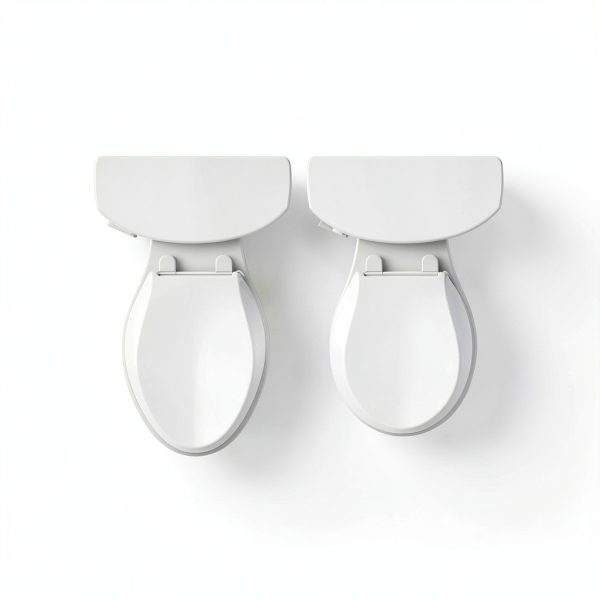 KOHLER K-3988-0 Wellworth Two-Piece Elongated Dual-Flush Toilet White-3