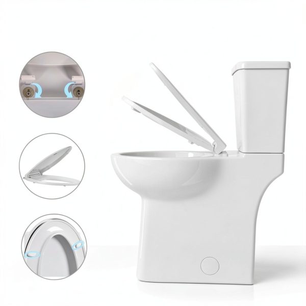 21 Inch Tall Toilet Los Flexi Two-Piece Skirted 1.1/1.28 GPF-5