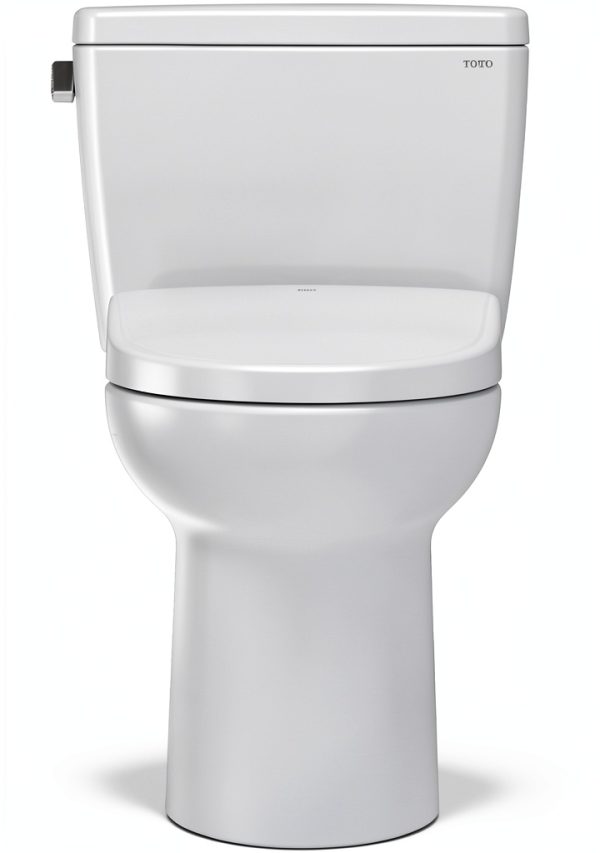 TOTO Drake Washlet+ Elongated Toilet with Tornado Flush – Cotton White-13