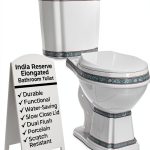 Renovators Supply India Reserve Two Piece Toilet Green Elongated-0