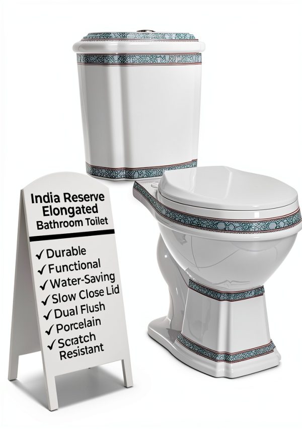 Renovators Supply India Reserve Two Piece Toilet Green Elongated-0
