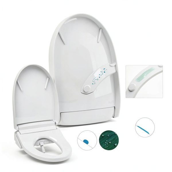 TOTO® Drake® WASHLET®+ Two-Piece Elongated 1.28 GPF Universal Height TORNADO FLUSH® Toilet with S5 Bidet Seat, Cotton White - MW7763446CEFG#01-3