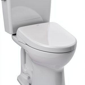 TOTO Drake Washlet+ Elongated Toilet with Tornado Flush – Cotton White-0