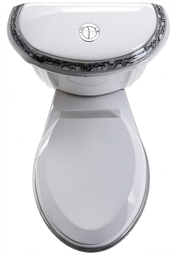 Renovators Supply India Reserve Two Piece Toilet Green Elongated-5