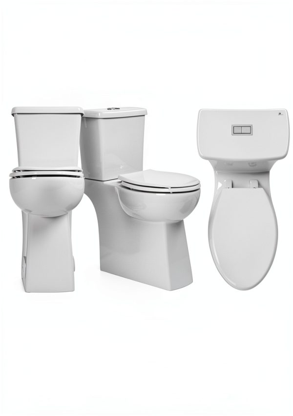 21 Inch Tall Toilet Los Flexi Two-Piece Skirted 1.1/1.28 GPF-1