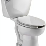 American Standard Cadet Pressure Assist Toilet Rough-In White 1.6 GPF-0