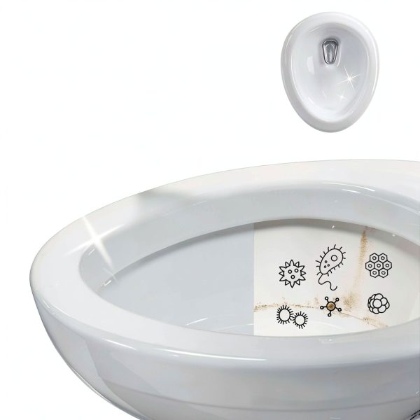 American Standard 215DB104.020 Cadet Pro 1.28 GPF 2-Piece Round Front Toilet with 10-in Rough-In, Medium, White-4