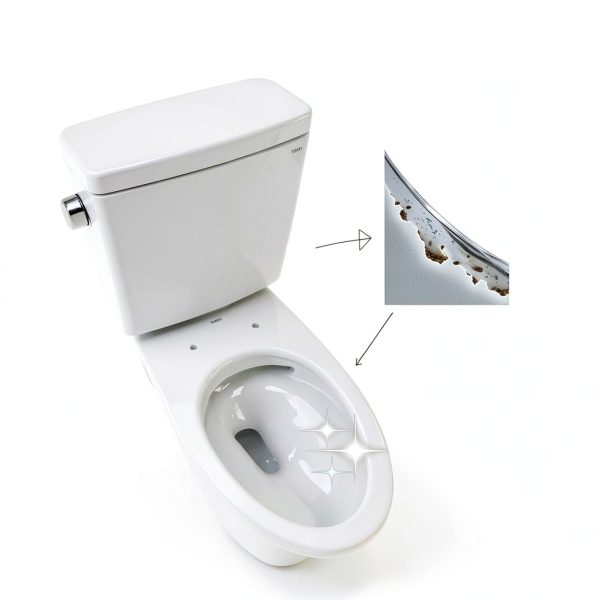 TOTO Drake Two Piece 1.28 GPF Universal Height Toilet - Cotton White-3