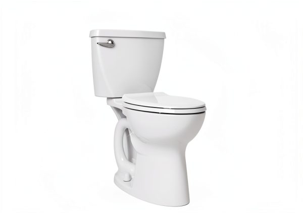 American Standard 215DB104.020 Cadet Pro 1.28 GPF 2-Piece Round Front Toilet with 10-in Rough-In, Medium, White-6