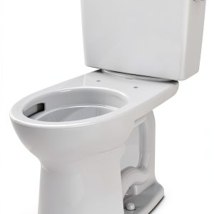 TOTO Drake Two Piece 1.28 GPF Universal Height Toilet - Cotton White-0
