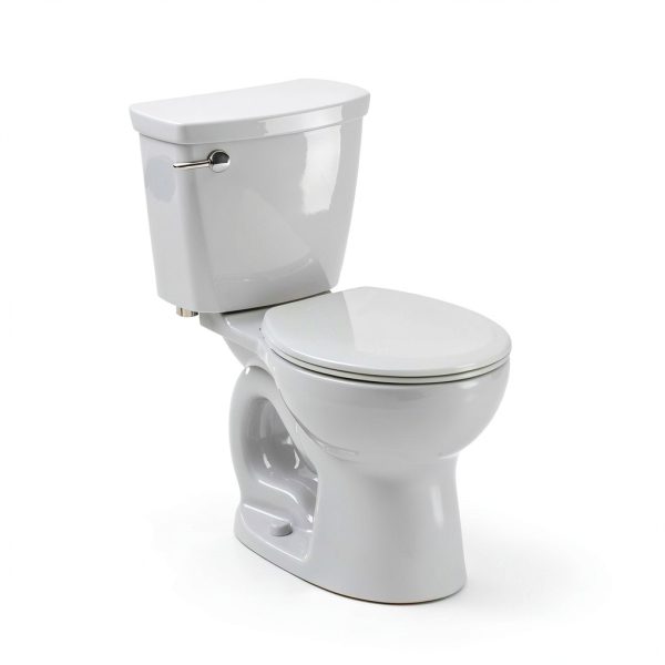 American Standard 215DB104.020 Cadet Pro 1.28 GPF 2-Piece Round Front Toilet with 10-in Rough-In, Medium, White-3